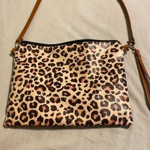 Leopard purse